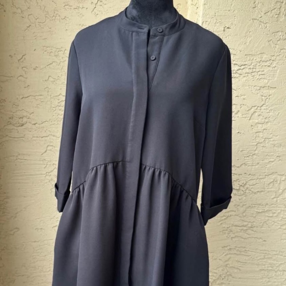 Tuckernuck black crepe dress.  Adorable with pockets!